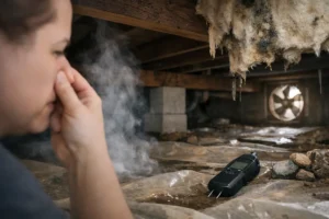 Dålig lukt i krypgrund - orsaker och rätt åtgärd
