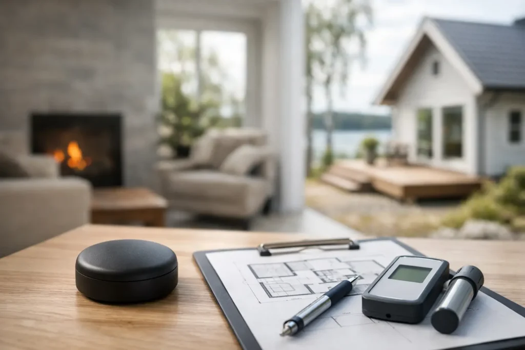 Hur mäter man radon rätt i villa och fritidshus?