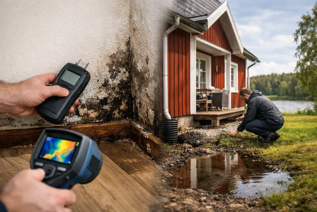 Så åtgärdar du fuktproblem i villa och fritidshus