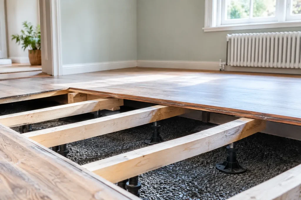 Guide till ventilerat golvsystem i äldre hus