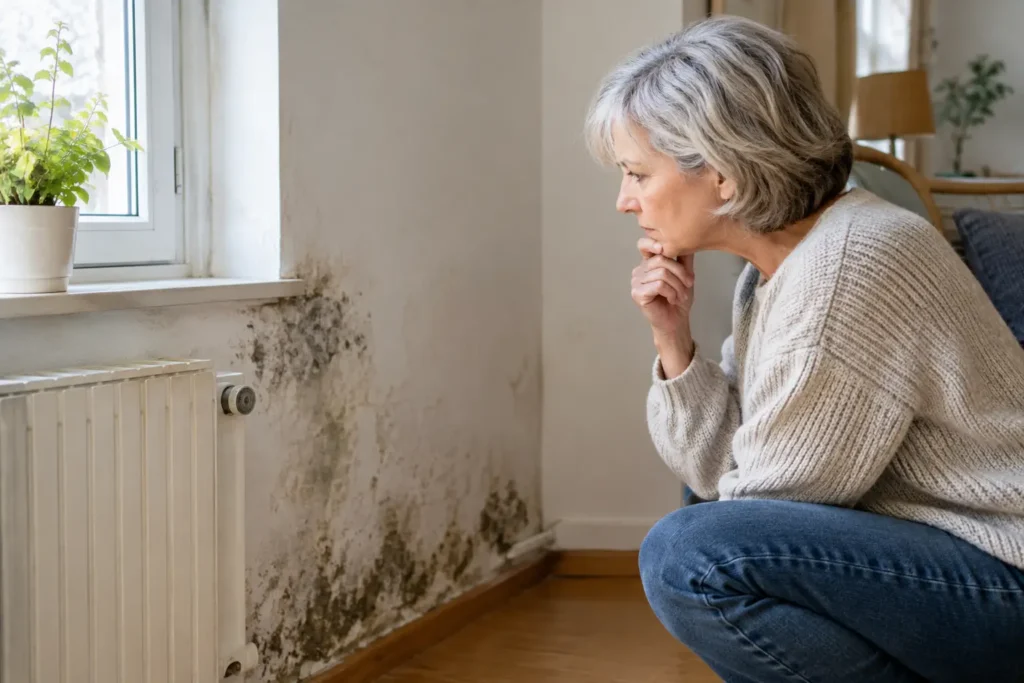 Tecken på dålig inomhusmiljö i äldre hus